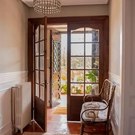 Apartamento Colonial Jardin Algorta Centro Puerto Viejo Getxo